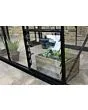 Royal Well | Tuinkas Birdlip 84 | Veiligheidsglas 3 mm | Zwart