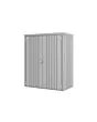 Biohort | Tuinkast Gr. 150 | Zilver-Metallic