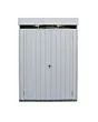 Fonteyn | Palladium Tuinkast Dubbele Deur 152 x 61 cm | Zilver