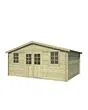 Outdoor Life Products | Tuinhuis Udo 480 x 300 | Geïmpregneerd | Olijfgroen