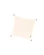 Platinum | Dreamsail Waterproof Schaduwdoek Vierkant 400 x 400 x 400 cm | Cream