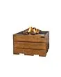 Happy Cocooning | Terrashaard Vierkant | Teakhout Antraciet