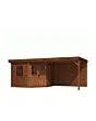 Fonteyn | Tuinhuis Module Vijfhoek Platdak 700