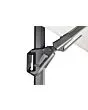 Platinum | Zweefparasol Voyager T² 270 x 270 cm | Taupe
