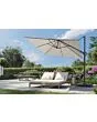 Platinum | Zweefparasol Voyager T² 270 x 270 cm | Taupe