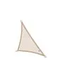 Platinum | Coolfit Schaduwdoek Driehoek 90° 400 x 400 x 570 cm | Sand