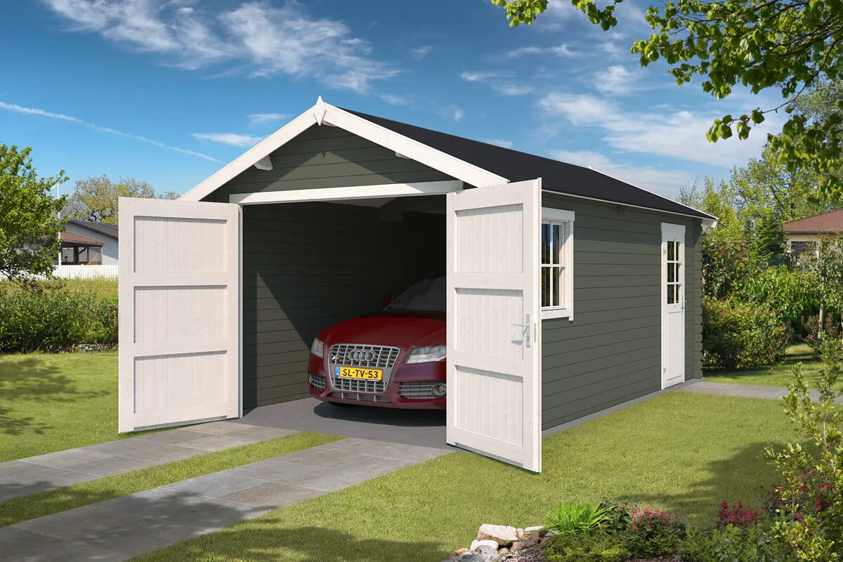 Gecoat Vurenhout | Green Grey-Wit