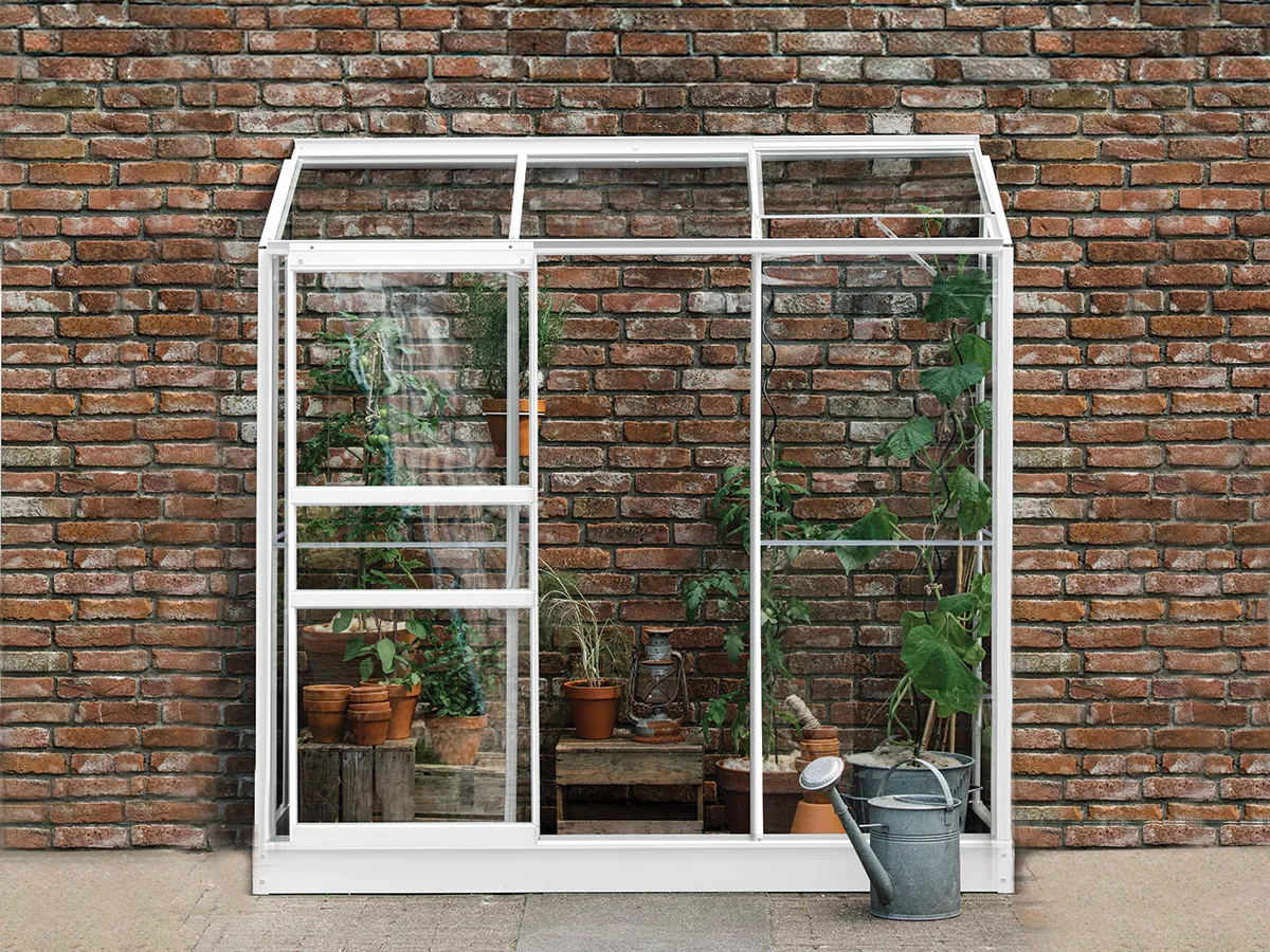 Royal Well | Emma II Muurkas | Veiligheidsglas 3 mm | Wit