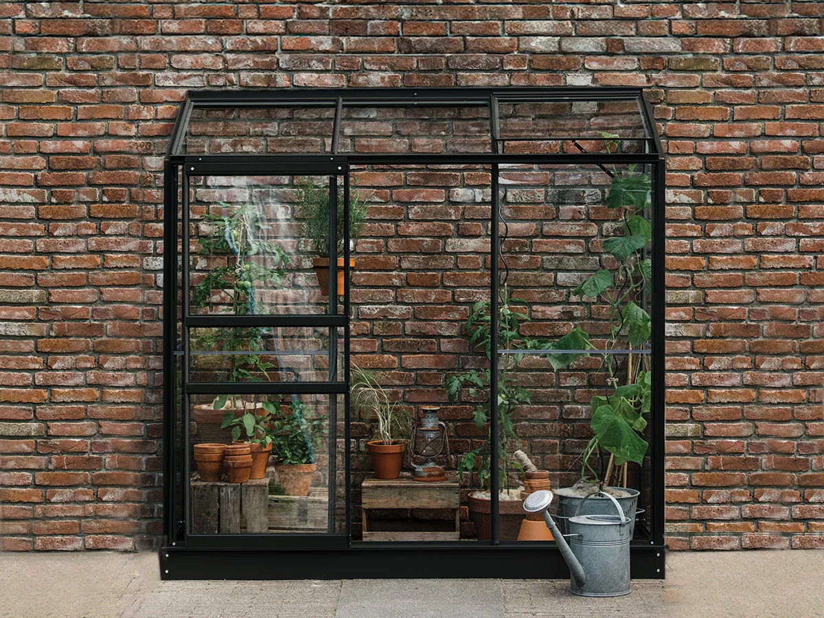 Royal Well | Emma II Muurkas | Veiligheidsglas 3 mm | Zwart