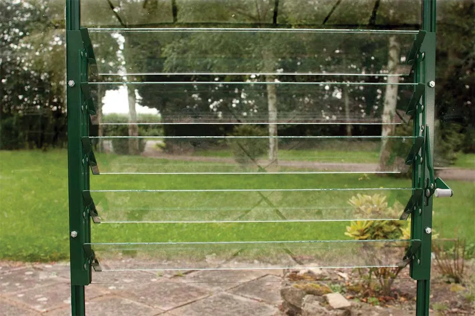 Royal Well | Louvreraam 5L | 457 x 610 mm | Veiligheidsglas | Groen