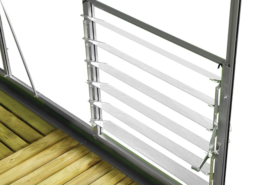 Royal Well | Louvreraam 6L | 610 x 610 mm | Veiligheidsglas