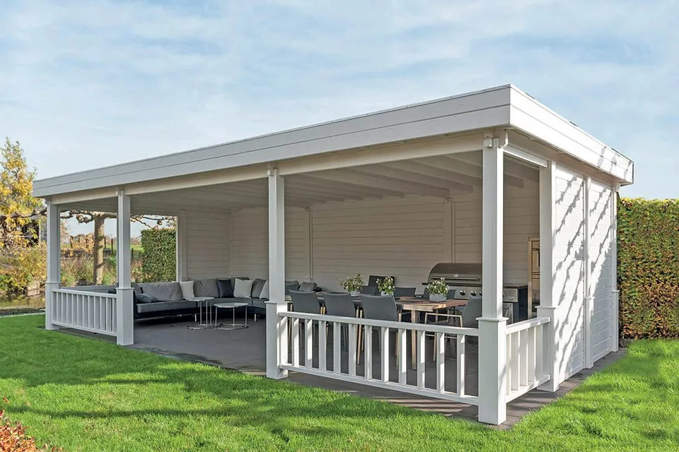 Lugarde | Vrijstaande veranda platdak VB01