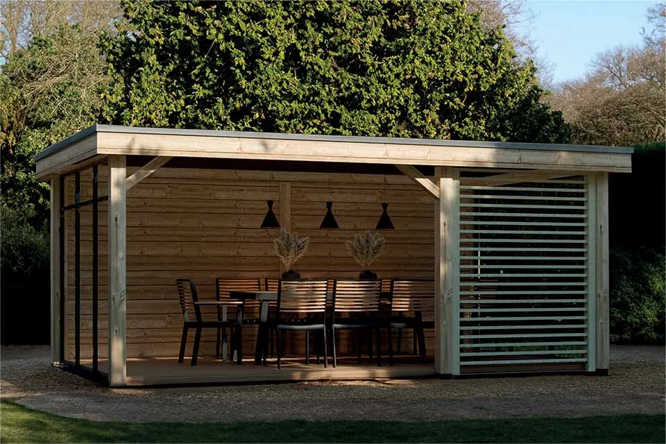 Lugarde | Lariks moderne overkapping PSL10