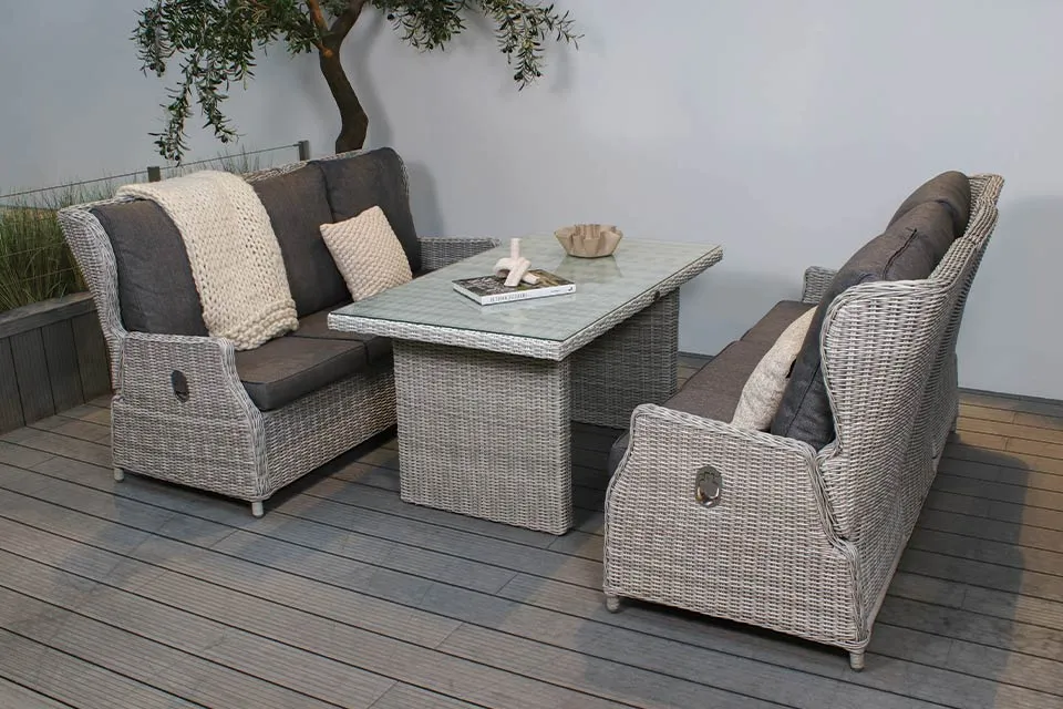 Fonteyn | Loungeset Marbella | White Grey