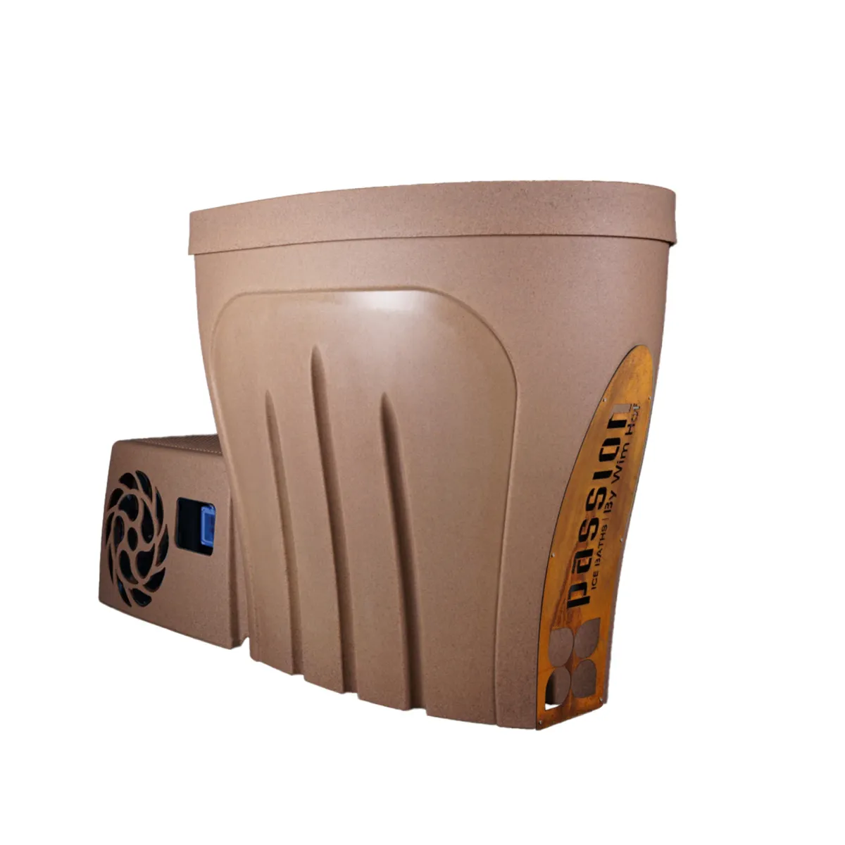 Passion Ice Baths | Ice Bath Revive Pro-Sand Stone-Corten Steel