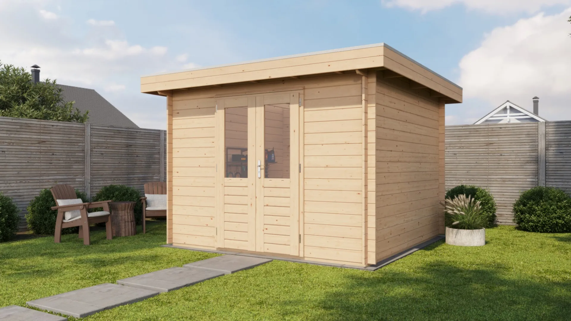 Lugarde Select | Tuinhuis Amersfoort 300 x 300 | Onbehandeld