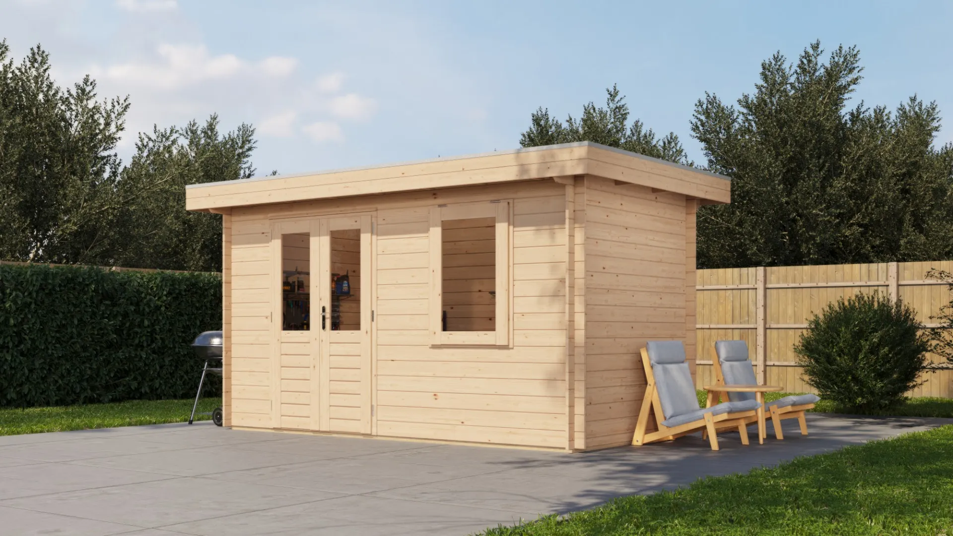 Lugarde Select | Tuinhuis Doetinchem 400 x 200 | Onbehandeld