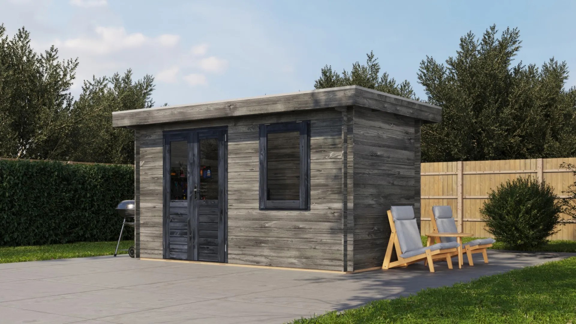 Lugarde Select | Tuinhuis Doetinchem 400 x 200 | Keteldruk Grijs