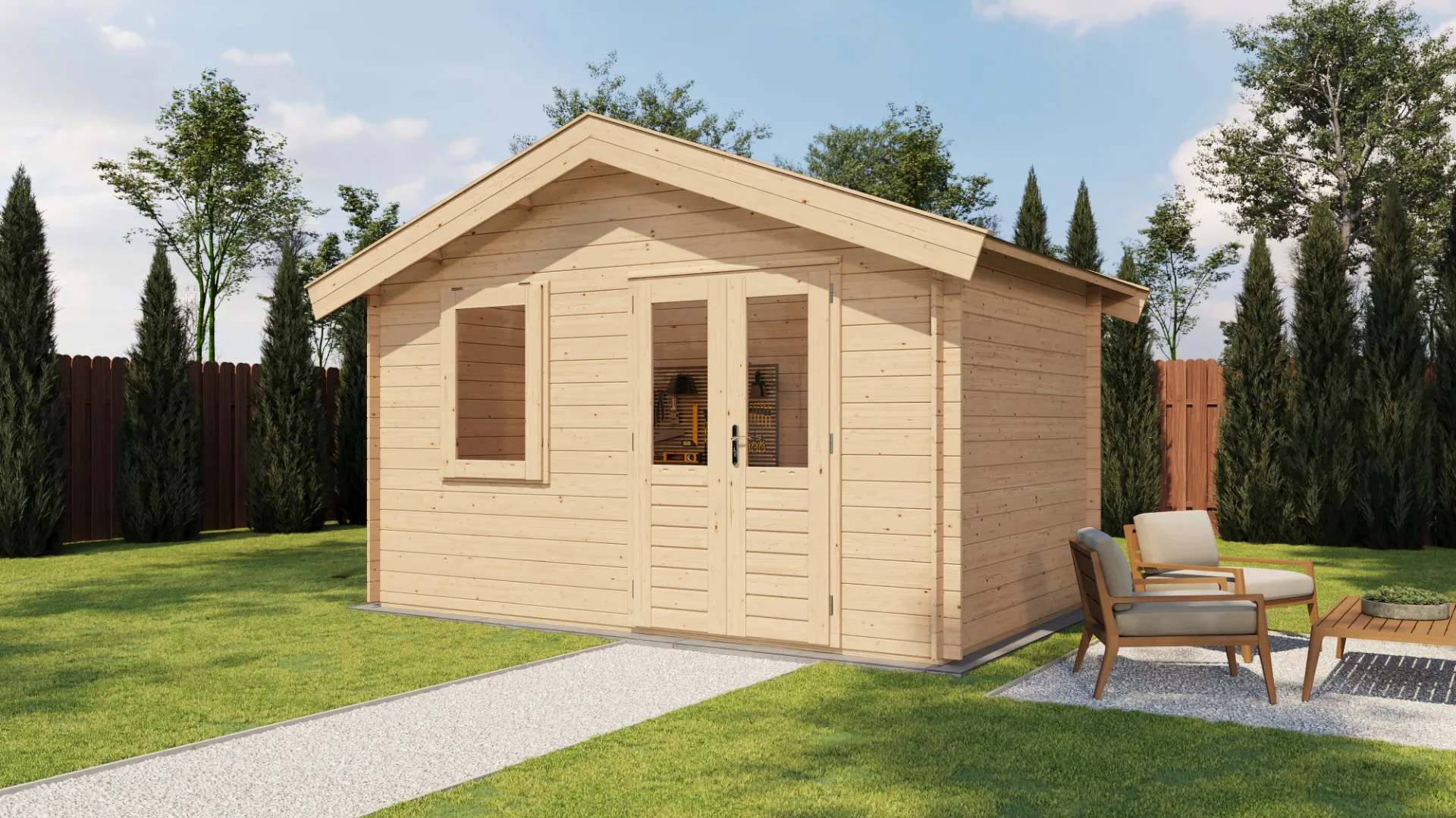 Lugarde Select | Tuinhuis Wijhe 400 x 250 | Onbehandeld