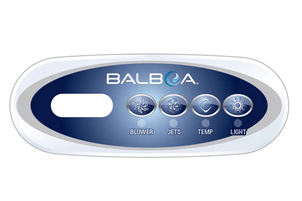 Balboa | Top Side Panel VL200 - Jets, Temp, Light