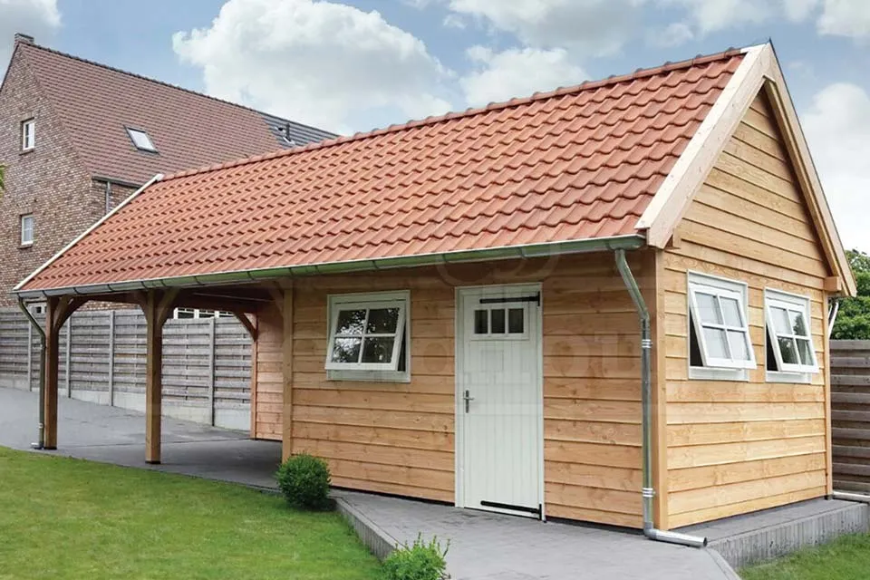 Trendhout | Buitenverblijf Zadeldak XXL | Ontwerp Zelf