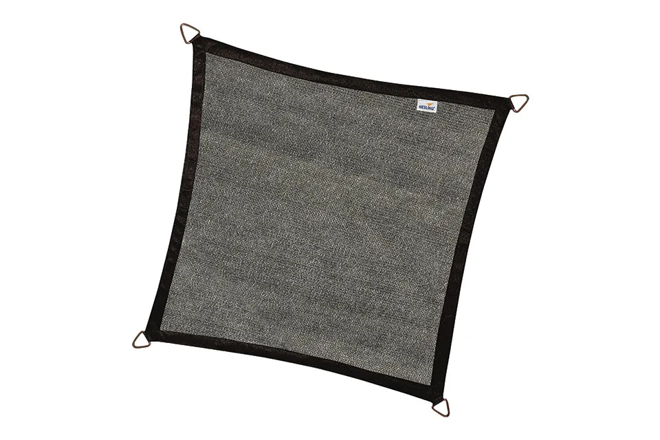 Nesling | Coolfit Schaduwdoek Vierkant 500 x 500 cm | Black