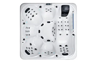 Exclusieve Aanbieding: Luxe 6-Persoons Buiten Spa met 75 Massagejets 
