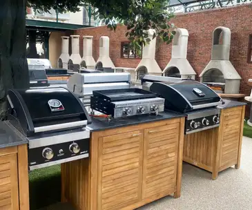Barbecues showroom