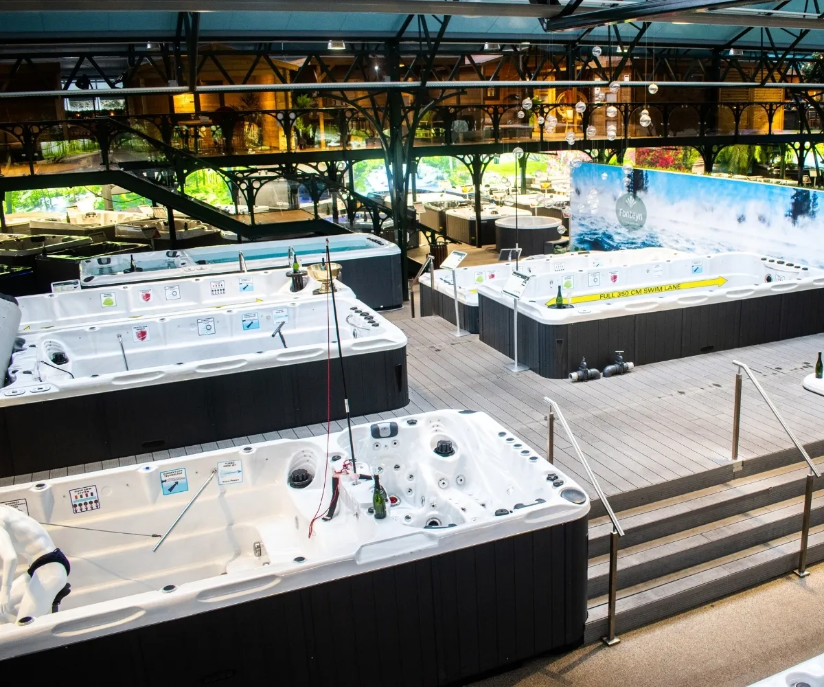 spas showroom