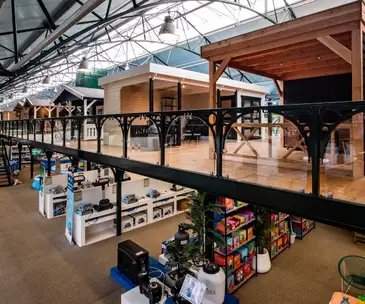 Tuinhuizen showroom
