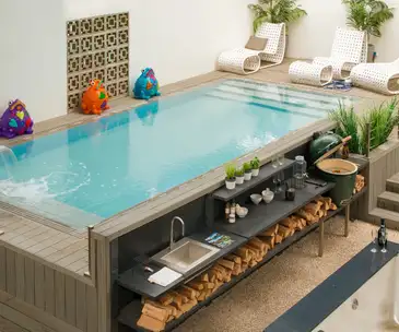 Zwembaden showroom