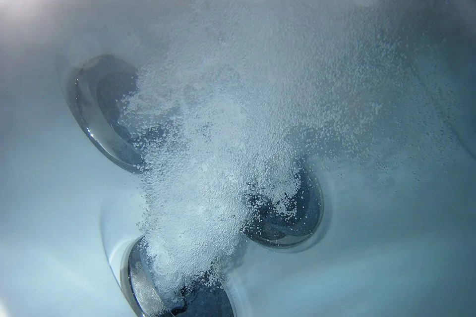 bubbelbad schoonmaken