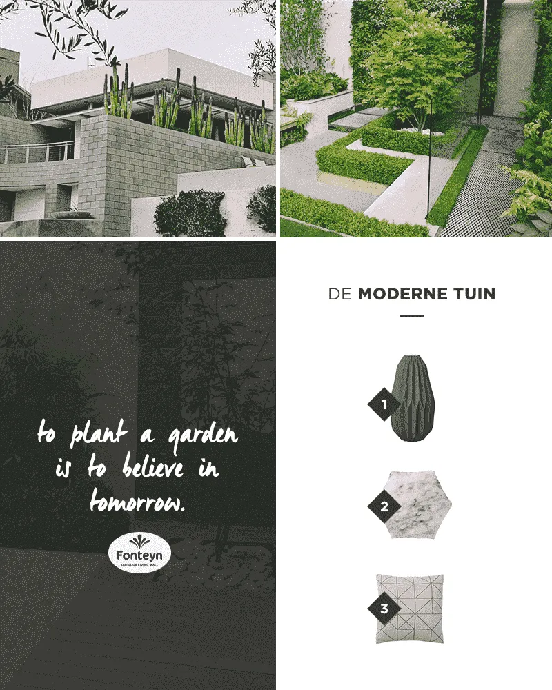 moderne tuin