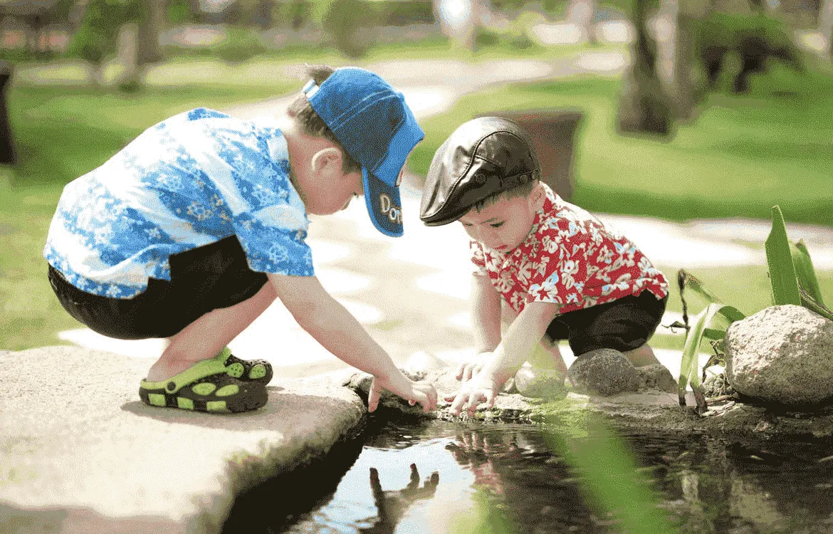 Spelende kinderen